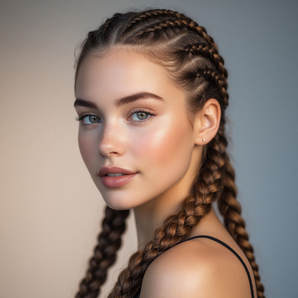 Боксерские косы - студия афроплетения