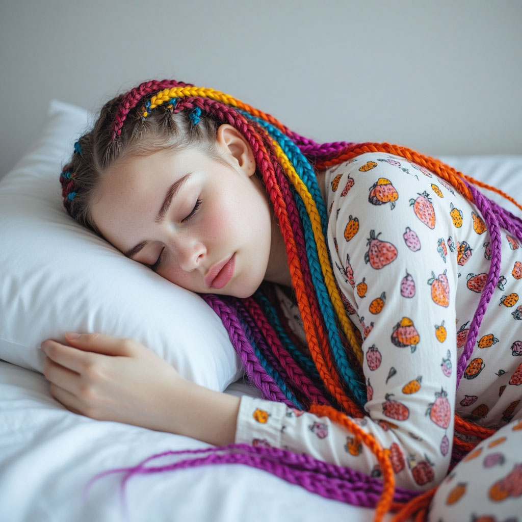 Как спать с афрокосами